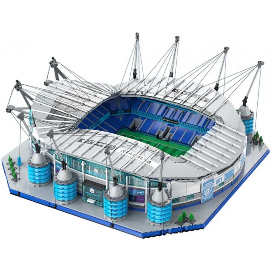 CaDA Etihad Stadium Manchester City building blocks, 4473 pieces C66022W