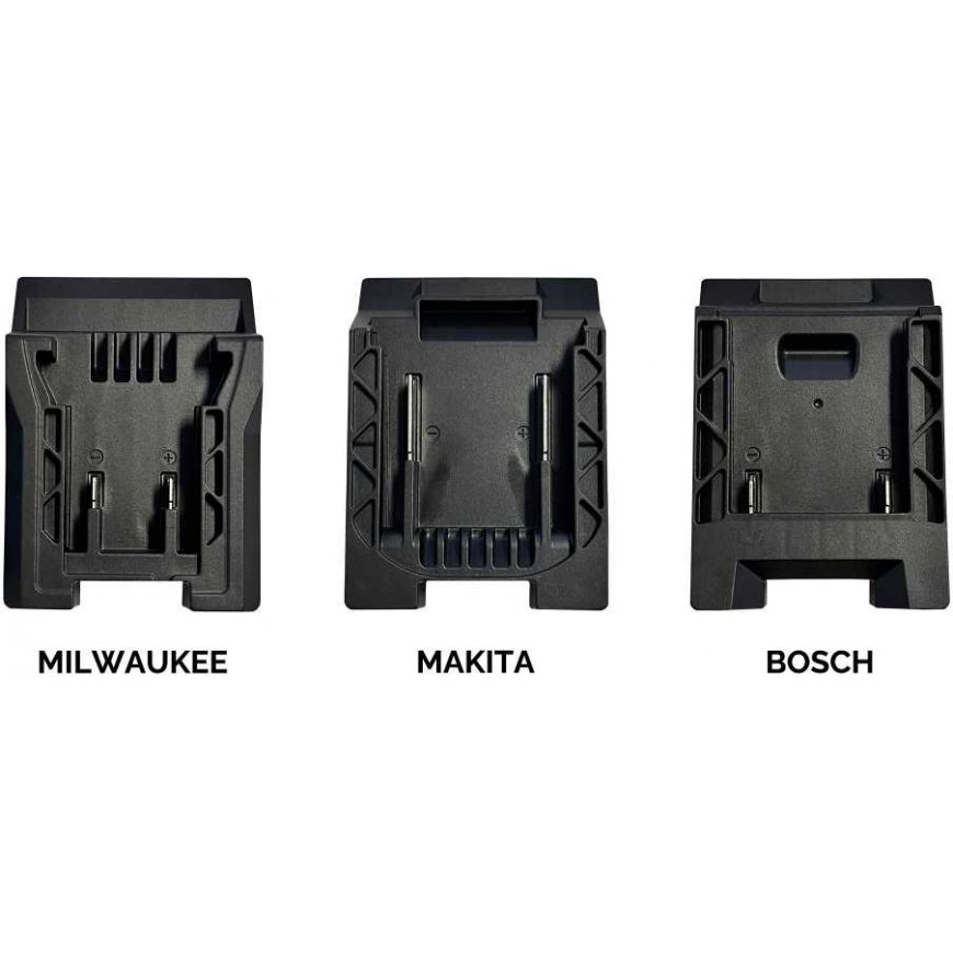 Рабочая лампа Amazon Basics Viking Explorer B6948, адаптер для аккумулятора Bosch – 5