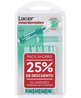 Lacer EXTRA-FINE УГЛОВЫЕ МЕЖЗУБОЧНЫЕ Ассорти 2 x 10 единиц