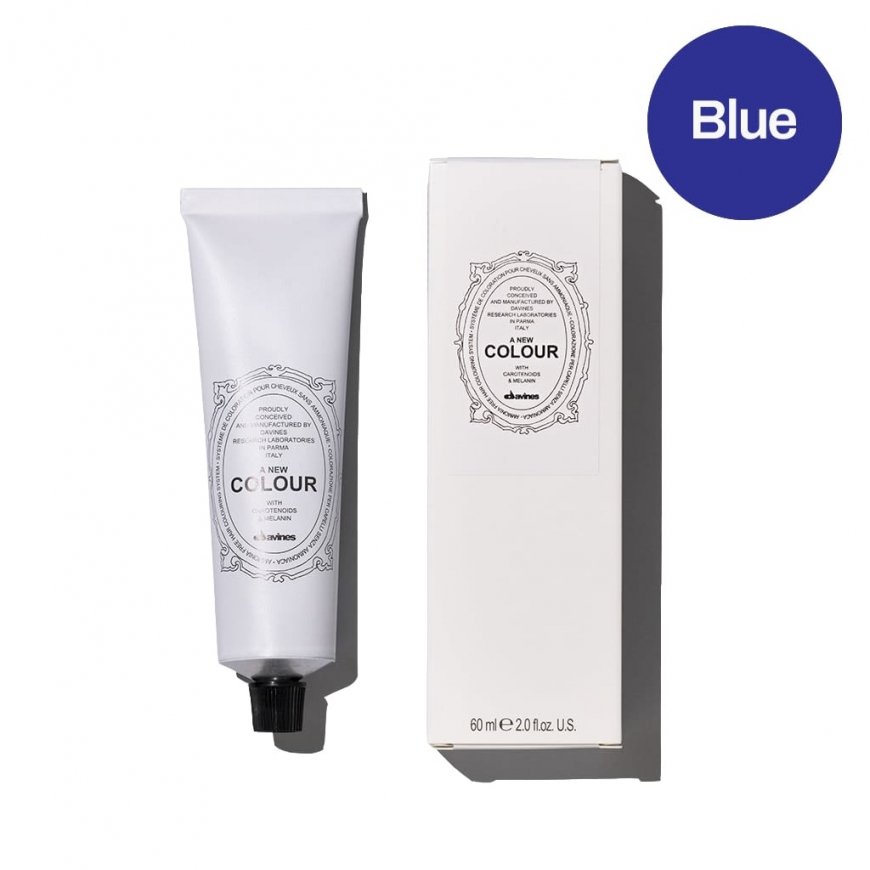 Davines, A New Colour, Permanent Hair Dye, Blue, 60 ml