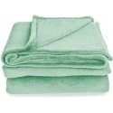 DecoKing CLASSIC Segas MIC krāsā piparmētru vienkāršā stila klasiskā tipa materiāls - tekstils mikrošķiedra 200x220
