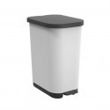 ROTHO Ribo Valkoinen - poljinroskakori - 35l ROTHO Ribo Valkoinen - poljinroskakori - 35l