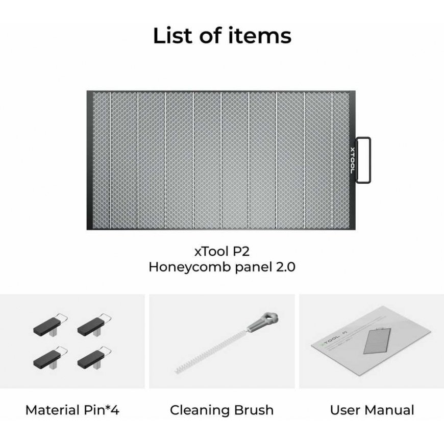 xTool P2 Honeycomb Panel 2.0 – 5
