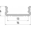 TST PROFILS AR KLOZU LED LENTĒM PR-LED/SA/2M NĀKOTNĒ Sidabrinis TST PROFILS AR KLOZU LED LENTĒM PR-LED/SA/2M NĀKOTNĒ Sidabrinis