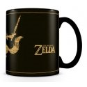PYRAMID The Legend of Zelda krūze Melns, Zelts Universāls 1 pcs