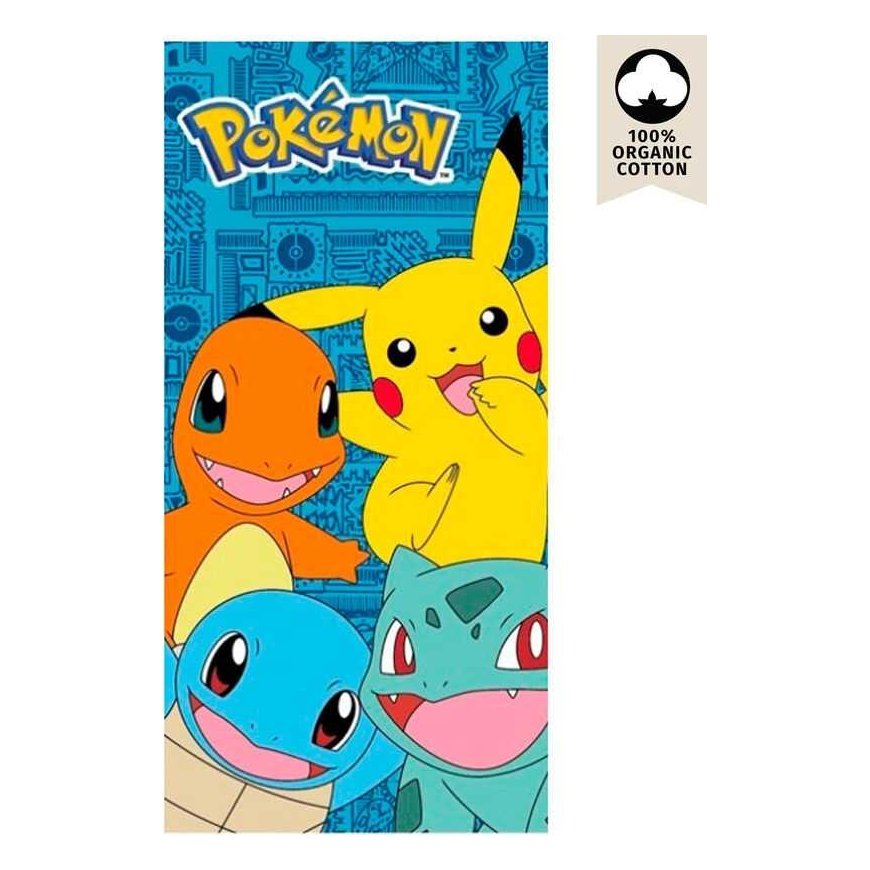 Beach towel Pokémon, 70x140 cm