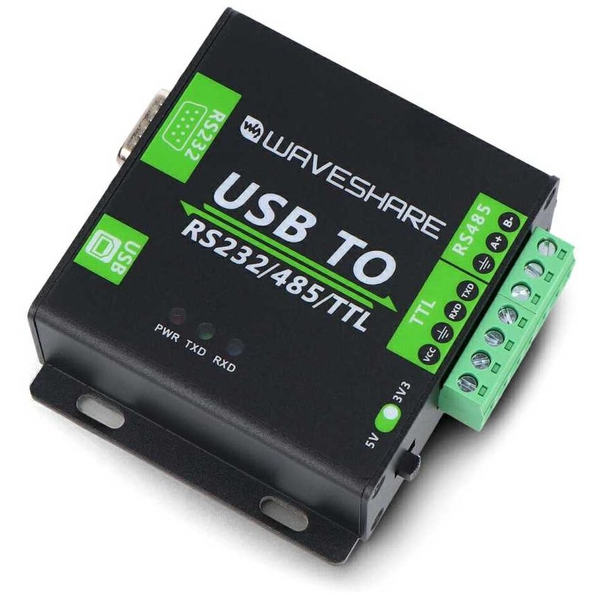 USB keitiklis – RS232/RS485/UART(TTL) – FT232RL – Waveshare 15817