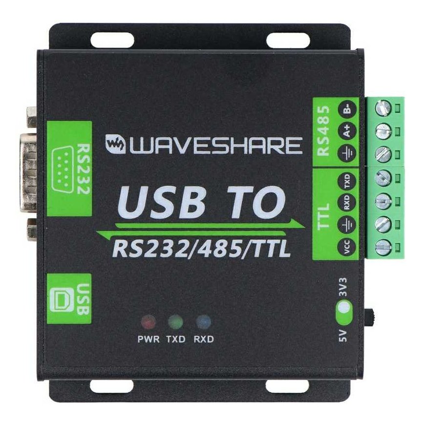 USB keitiklis – RS232/RS485/UART(TTL) – FT232RL – Waveshare 15817 – 2