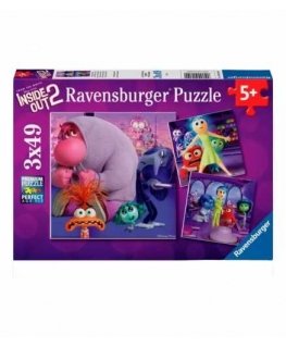 Ravensburger Palapeli - Palapeli 3x49 Inside Out 2