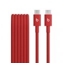 Kabeļa Beats USB C uz C 1.5m melns