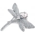 Jwl Luxury Pearls Prabangi perlinė sagė Dragonfly JL0765 Jwl Luxury Pearls Prabangi perlinė sagė Dragonfly JL0765