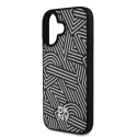 Dēklis DKNY PU ādas Crosswalk raksts Magsafe Apple iPhone 16 Ivory