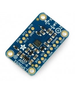 9-DOF 3 ass digitālais akselerometrs, giroskops un magnetometrs + temperatūras sensors, LSM9DS1, Adafruit 3387