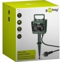 Goobay 55943 power extension 2 m 2 AC outlet(s) Outdoor Black, Green Goobay 55943 power extension 2 m 2 AC outlet(s) Outdoor Black, Green