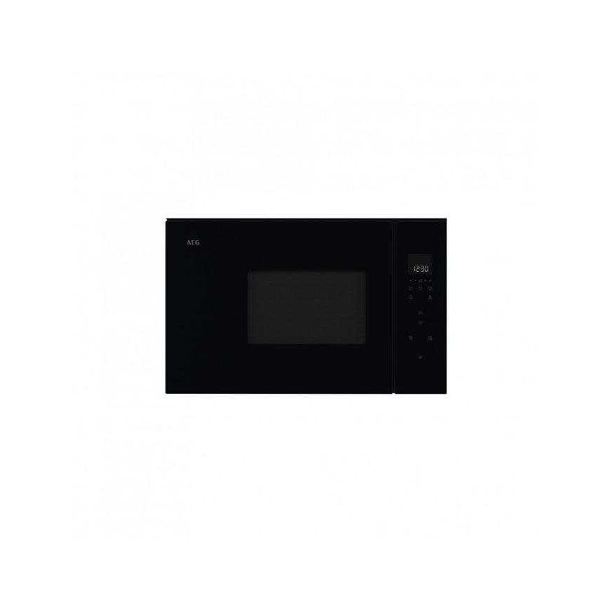 Black built-in microwave oven AEG NMB6S171SB, 36cm height