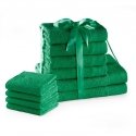 AmeliaHome Pyyhkeiden setti, 100 % puuvillaa, 30x50 cm (4 kpl), 50x100 cm (4 kpl), 70x140 cm (2 kpl) AmeliaHome Pyyhkeiden setti, 100 % puuvillaa, 30x50 cm (4 kpl), 50x100 cm (4 kpl), 70x140 cm (2 kpl)