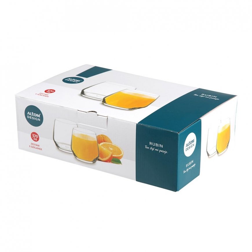 Lumarko RUBIN KOMPLEKTS. 6gab STIKLA 370ml – 3