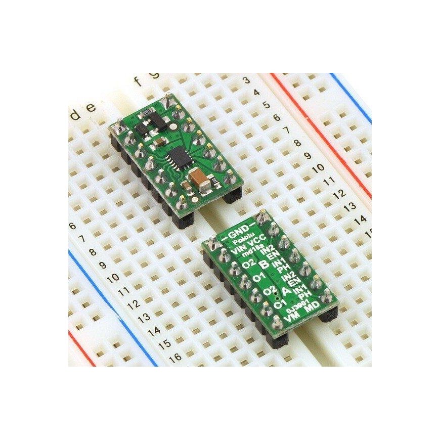 DRV8835, двухканальный контроллер мотора 11V/1.2A, Pololu 2135 – 3