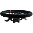 Руль Asetek SimSports, изогнутый, 340 мм - черный, замша Руль Asetek SimSports, изогнутый, 340 мм - черный, замша