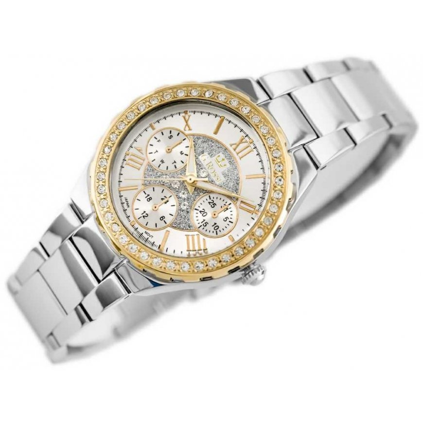 Watch G. ROSSI VANDUO - ALORE (zg646f) bicolor + BOX – 3