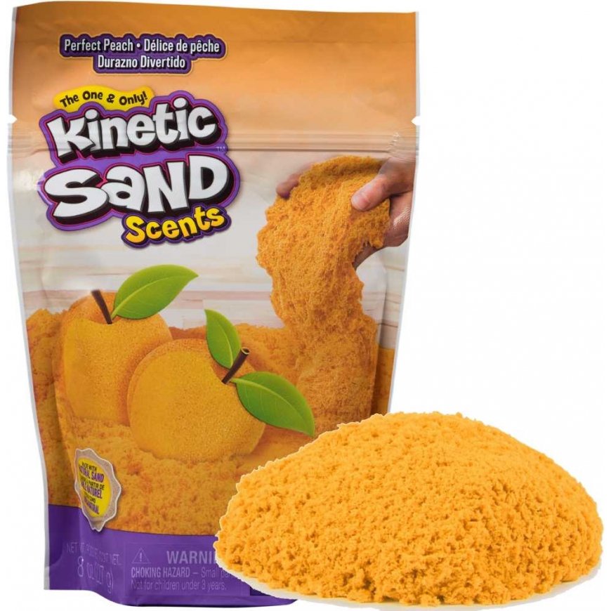 Kinetinė Smėlio Kvapai persikų plastilinas 227g