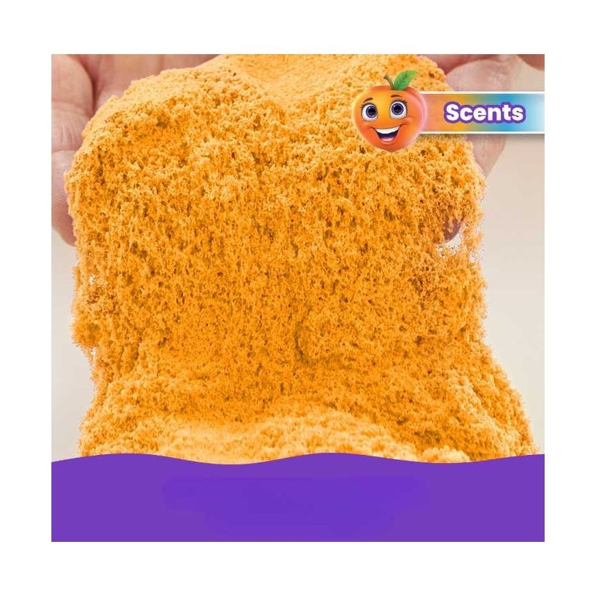 Kinetinė Smėlio Kvapai persikų plastilinas 227g – 5