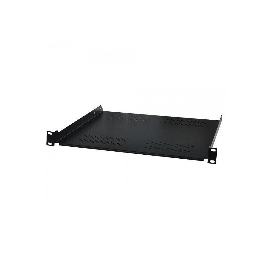 XtendLan 19" lentyna su perforacija 2U/280mm, keliamoji galia 45kg, juoda – 2