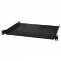 XtendLan 19" hylly perforoinnilla 2U/280mm, kantavuus 45kg, musta XtendLan 19" hylly perforoinnilla 2U/280mm, kantavuus 45kg, musta