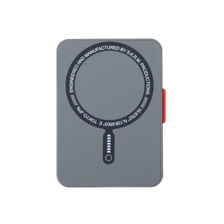 Dėklas MagSafe kišenėlė Skinarma Mirage Phaze Wallet Magnetic Grip Stand musta värviga – 2