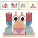 Tooky Toys TOOKY TOY Krabi puidust pusletikud Pastelne Tooky Toys TOOKY TOY Krabi puidust pusletikud Pastelne