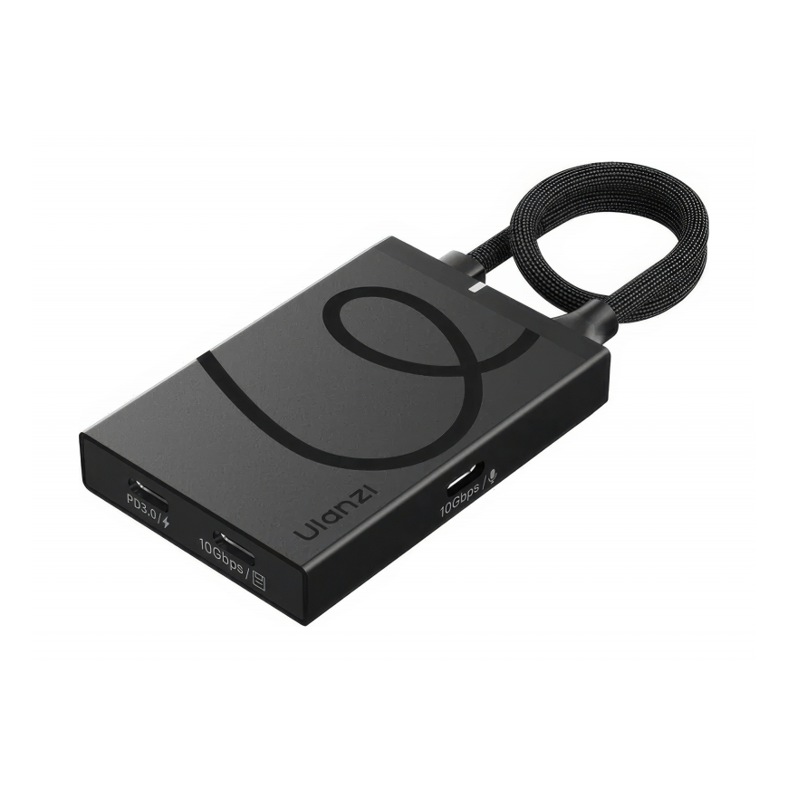 HUB jaotur 4 ühes USB TYPE-C kuni 1x HDMI 4K 3x USB-C PD3.0 10Gbps / Ulanzi H1
