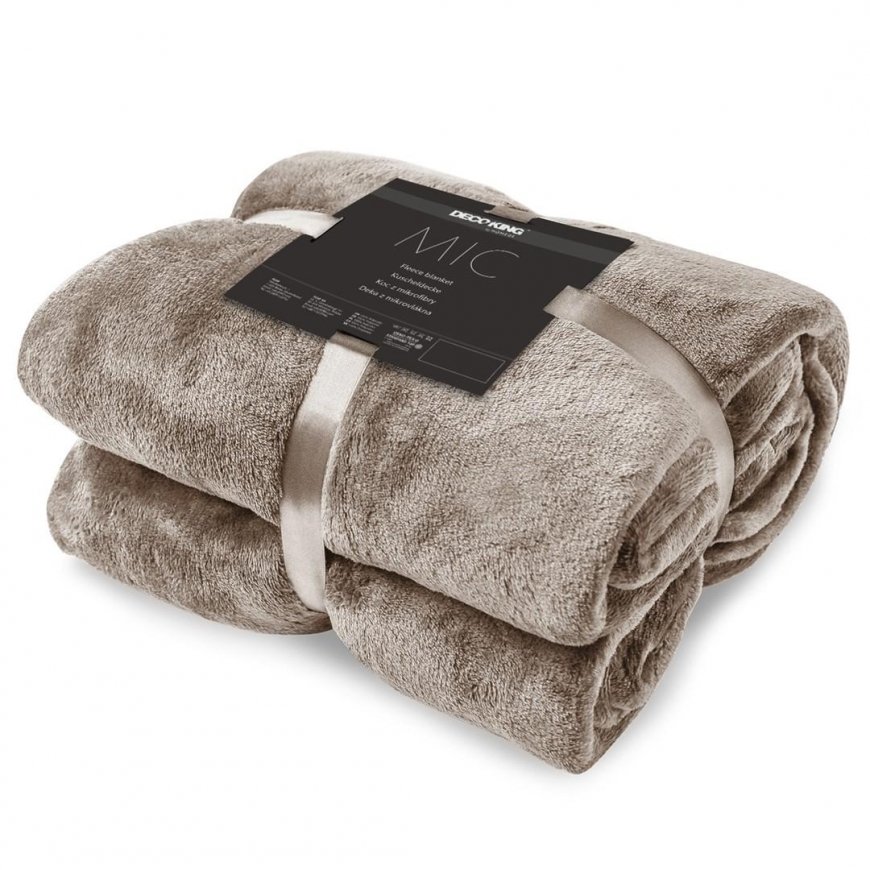 DecoKing tekk MIC värv cappuccino lihtsa stiiliga klassikaline tüüp materjal - tekstiil mikrokiud 150x200 – 5