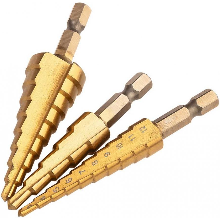 Neo Tools HSS TiN sammugraafikute komplekt, 3-20 mm, kuusnurkne, 3 tk. – 3