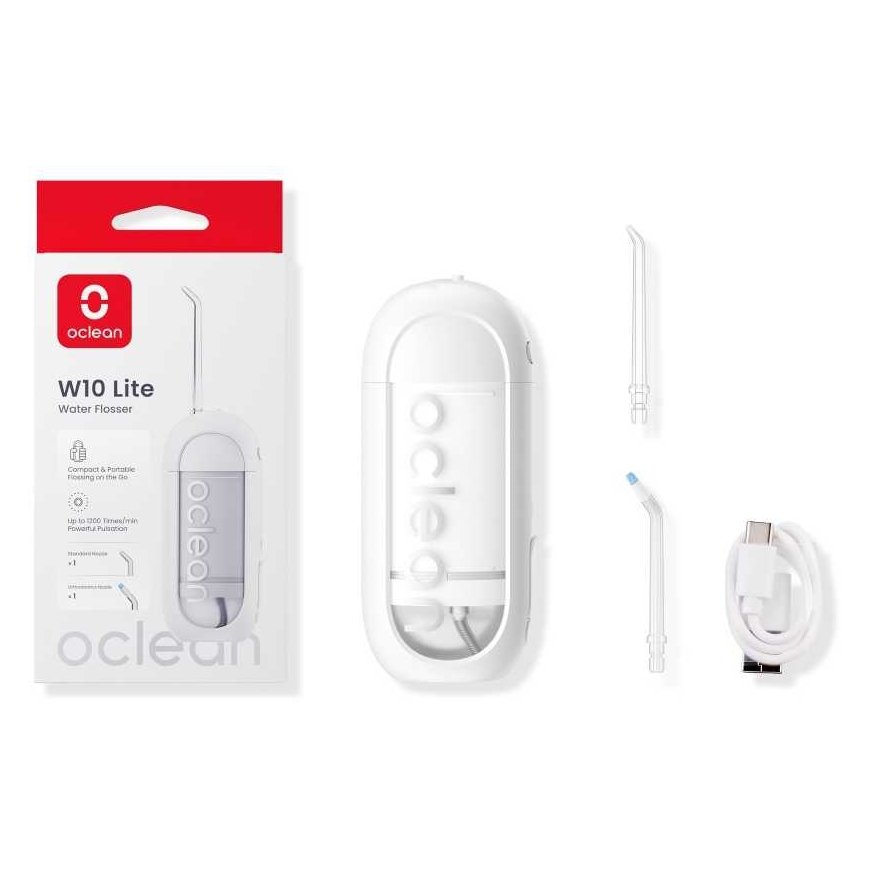 Hambaharja Oclean Suu Loputus Oclean W10 Lite Valge – 2