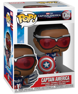 FUNKO POP! Vinyylihahmo: Marvel: Kapteeni Amerikka: Brand New World - Kapteeni Amerikka