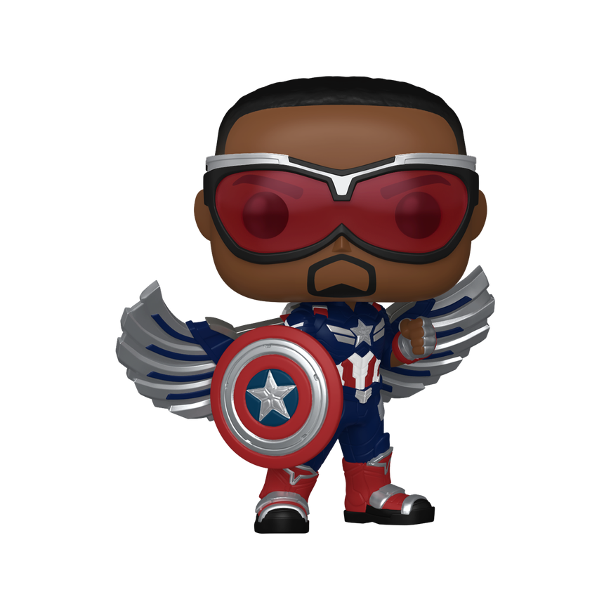 FUNKO POP! Vinila figūriņa: Marvel: Kapteinis Amerika: Jaunā pasaule - Kapteinis Amerika – 2