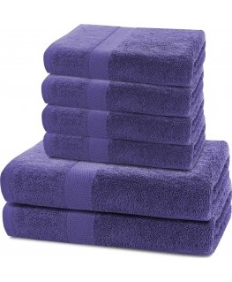 DecoKing Towel Set, 100% cotton, 70x140 cm (2 pcs), 50x100 cm (4 pcs)
