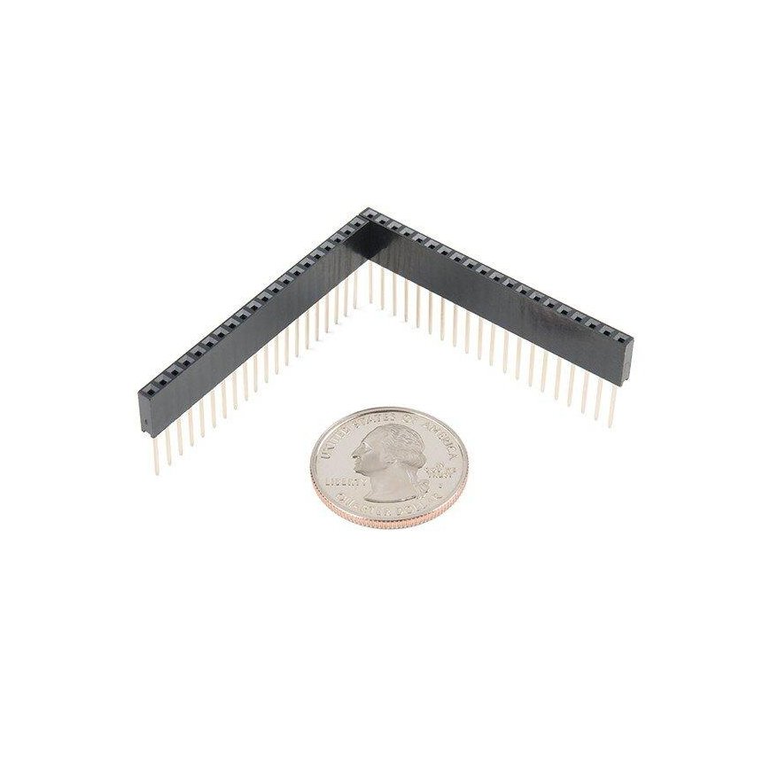 Set of jumper connectors for ESP32 Thing 2x 1x20 pins 2.54mm - SparkFun PRT-14311 – 3
