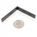 Karpomų jungčių rinkinys, mis on mõeldud ESP32 Thing 2x 1x20 pin 2.54mm - SparkFun PRT-14311 Karpomų jungčių rinkinys, mis on mõeldud ESP32 Thing 2x 1x20 pin 2.54mm - SparkFun PRT-14311
