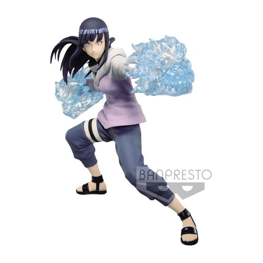 Banpresto Naruto Shippuden Vibration Stars Hinata Hyuga figūra 16cm