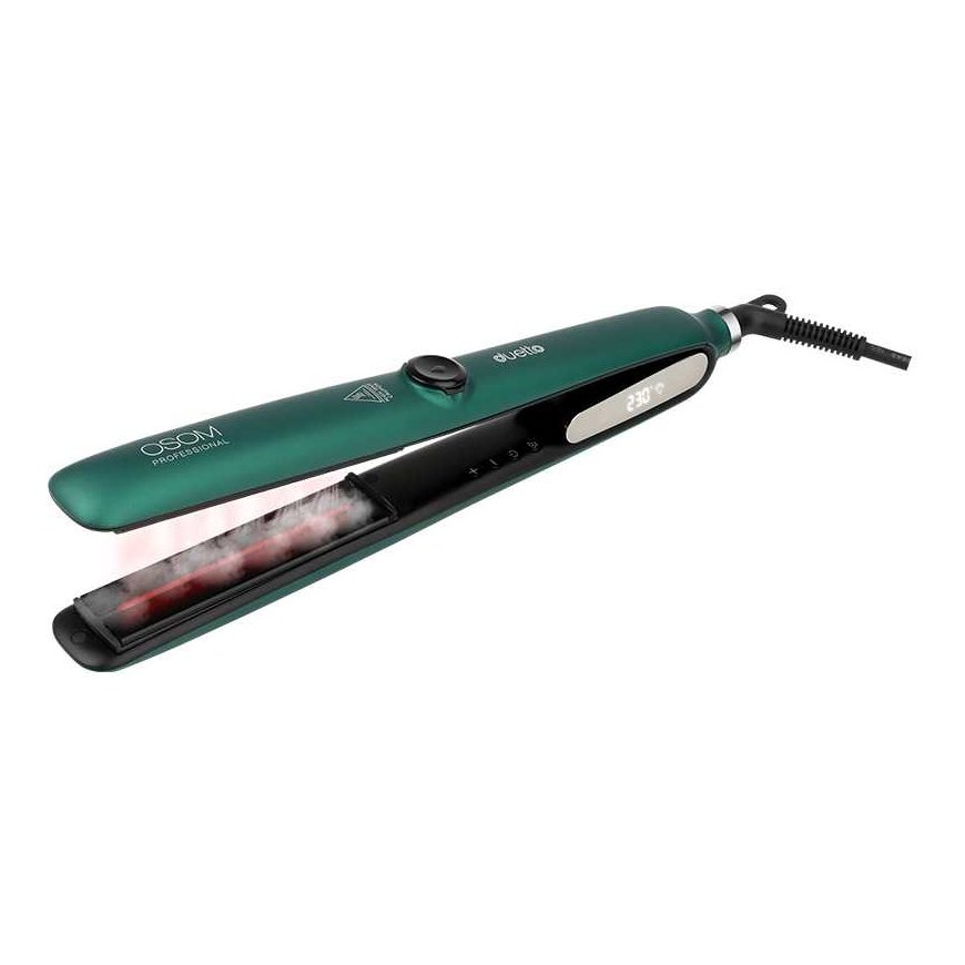 Juuste sirgendaja OSOM Professional Duetto Automaatne Aur & Infrapuna Juuste sirgendaja Roheline OSOMP089GR, auru ja infrapuna f – 4