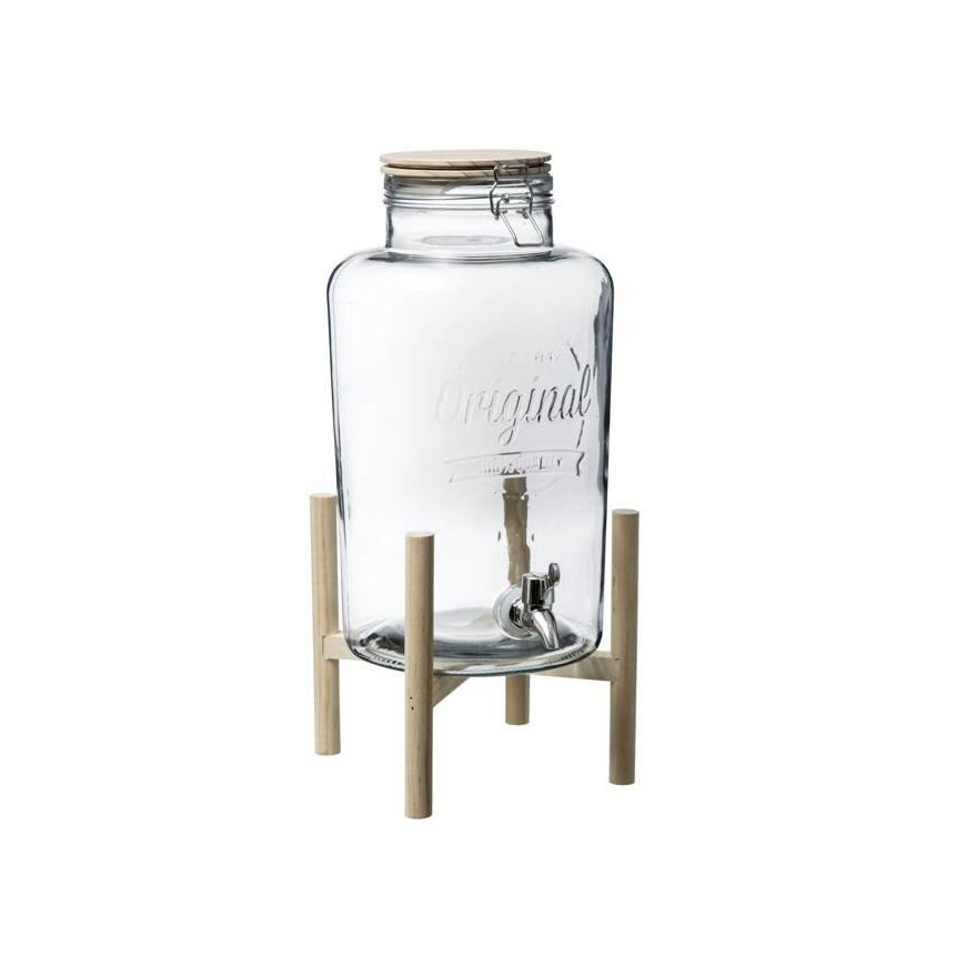Secret De Gourmet Lasikannu hanalla, telineellä, 8 L, lasinen