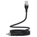 Acefast C11-04 USB-A:sta USB-C:hen Magneettikaapeli 3A Nopea Lataus 1. Acefast C11-04 USB-A:sta USB-C:hen Magneettikaapeli 3A Nopea Lataus 1.