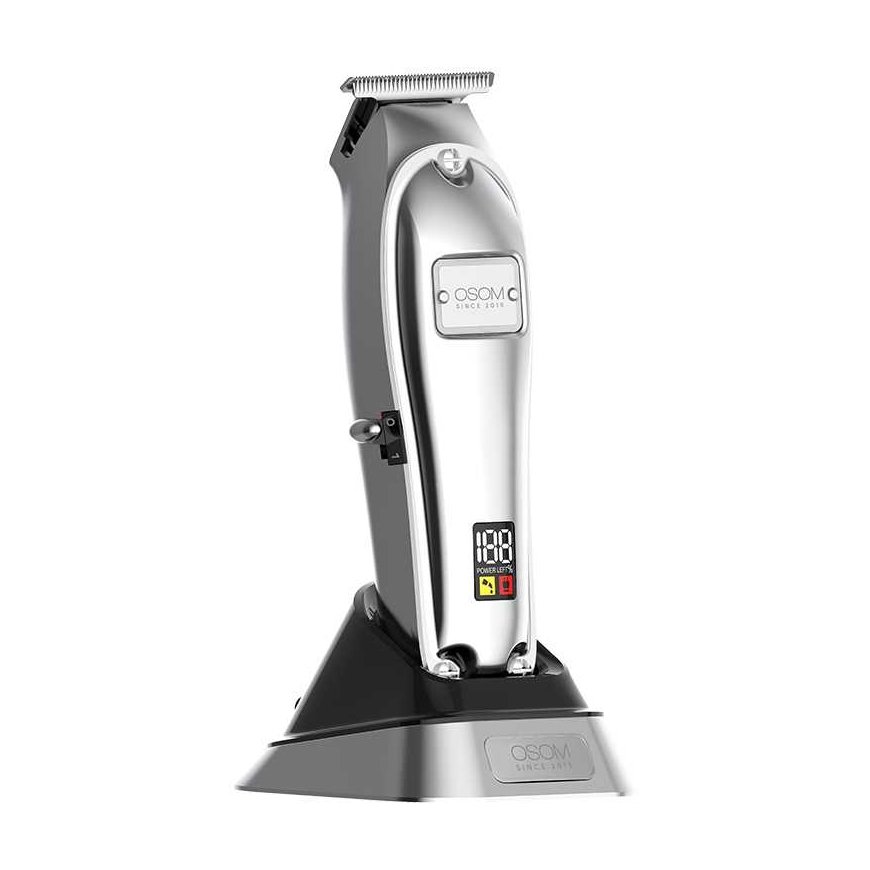 Osom Professional Hair Cutting-Trimming Machine - OSOM Electric Hair Trimmer OSOM7SIL, silver color – 2