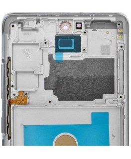FixCell LCD ekranas, skirtas SAMSUNG S20 FE OLED su baltu rėmeliu