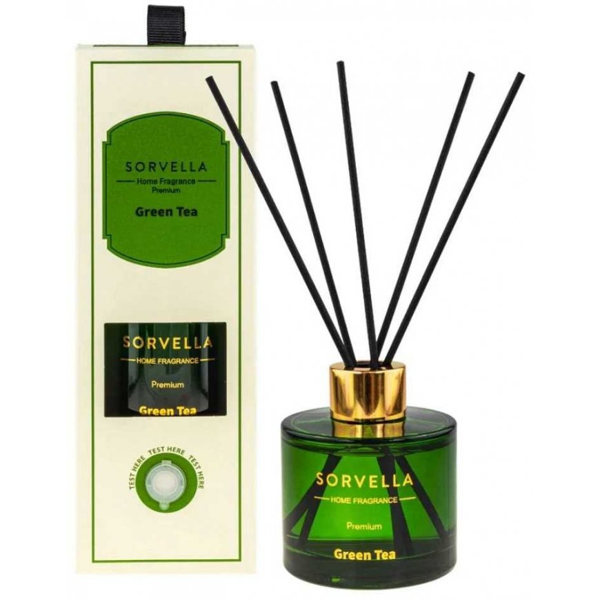 Sorvella kvepalai SORVELLA PREMIUM Žalias ARBATOS patalpų kvėpiklis, 120 ml – 2
