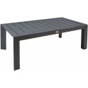 Dark Kavos table TOMSON 116x70xH45cm, dark gray Dark Kavos table TOMSON 116x70xH45cm, dark gray