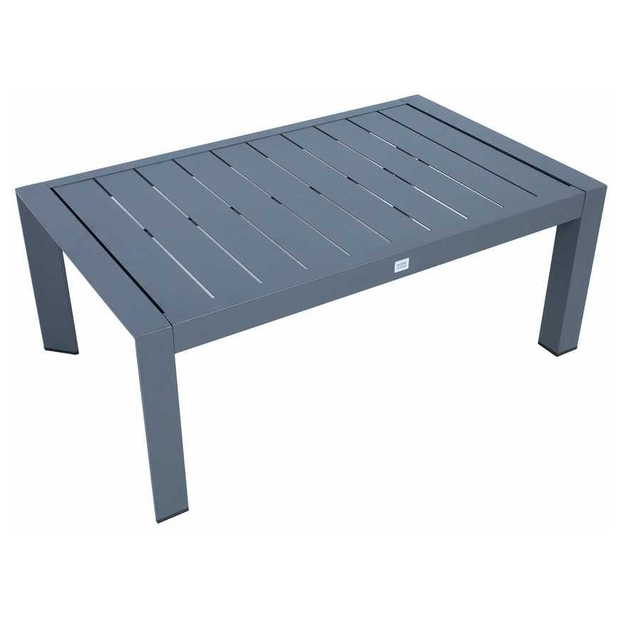 Dark Kavos table TOMSON 116x70xH45cm, dark gray – 2