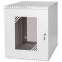 LEXI-Net 19" wall cabinet Basic 4U 520x450, glass doors, without back, foldable, gray LEXI-Net 19" wall cabinet Basic 4U 520x450, glass doors, without back, foldable, gray