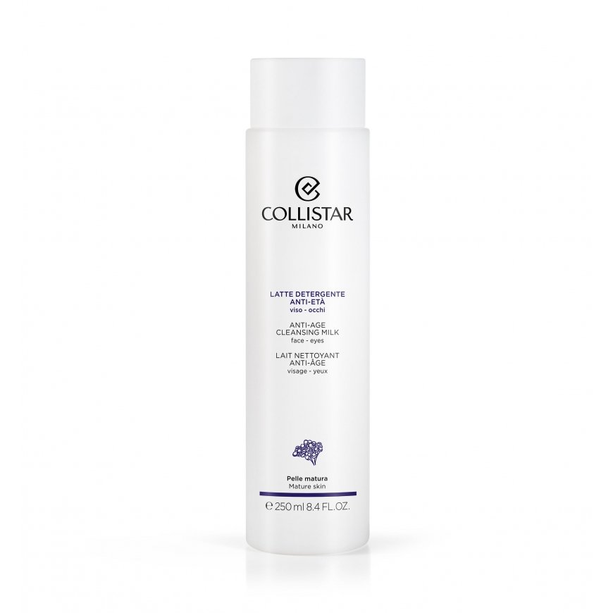 Collistar Latte Detergente Anti-età Viso-occhi Attīrošs